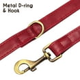 thumbnail image 3 of Didog Genuine Leather Dog Leash Walking Leash with Soft Handle Heavy Duty for Medium Large Dogs, 3 of 5
