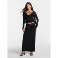 thumbnail image 2 of No Boundaries Mesh Maxi Skirt, Women’s XXS-XXL, 2 of 5
