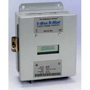 - E-Mon 208400KIT Class 2000 3 or 4-Wire KWH Meter LCD Display 7 Inch Width x 3.250 Inch Depth x 7.250 Inch Height 120/208/240 Volt 400 Amp 3 Phase