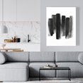 thumbnail image 2 of Formes Noires - Toile 36"x48 Pouces - Impression à la Demande, 2 of 5