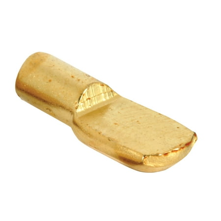 

20 lb. 3/4 in. x 1/4 in. Brass-Plated Steel Shelf Pegs (8-pack)