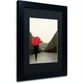 thumbnail image 2 of Trademark Fine Art "Paris Stroll I Feet" Canvas Art by Sue Schlabach, Black Matte, Black Frame, 2 of 4