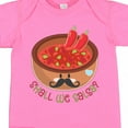 thumbnail image 4 of Inktastic Shall We Salsa? Bowl of Dip with Mustache Boys or Girls Baby Bodysuit, 4 of 5