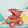 thumbnail image 1 of Vehículo interactivo educativo de dinosaurio Yotijar Pterodáctilo rojo Coche de dinosaurio infantil, 1 of 6