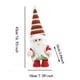 thumbnail image 3 of Decoraciones navideñas, adornos navideños, regalos de Navidad. Adorno navideño: Papá Noel musical y bailarín de juguete. Adornos navideños de poliéster., 3 of 7