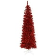 thumbnail image 1 of Vickerman B163381LED 9 Pi x 44 Po Crayon Rouge Arbre de Noël Artificiel avec 550 Rouge LED Lumière, 1 of 1