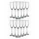 thumbnail image 1 of Set Xtellar 12 Piezas Copas Flauta Champagne Vidrio 190 Ml 6.5 Oz, 1 of 4