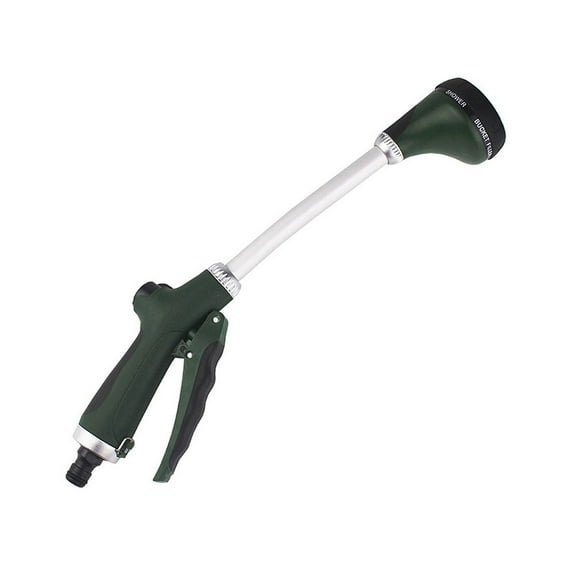 BE-TOOL Long Pole Watering Wand for Garden Washing Car Flowers Vegetables Adjustable Watering Dark Green