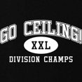 thumbnail image 2 of CafePress - Go Ceiling XXL Division Cha Maternity Dark T Shirt - Maternity Dark T-Shirt, 2 of 3