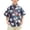 Dark Blue, variant on akafmk Boys Hawaiian Shirts Summer Short Sleeve Print Lapel Collar Shirts Outdoor Beach Vacation Casual Daily Tees Tops