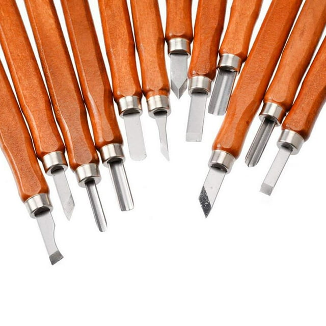 Adecuado para carpinteros, torneros de madera, aficionados, gran regalo para principiantes o entusiastas del tallado en casa.