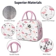 thumbnail image 4 of Reusable Flamingo Lnsulated Lunch Bag for Women & Men-Leakproof Water-Resistant Cooler Tote,Large Capacity(10.6x8.7x6.3in)for Work,Office,Travel,Picnic,Beach., 4 of 7