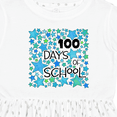 thumbnail image 4 of Inktastic 100 Days of School Stars in Blue Girls Toddler Dress, 4 of 5