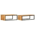 thumbnail image 2 of vidaXL Nesting Tables 2 pcs Solid Sheesham Wood, 2 of 11