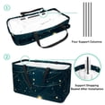 thumbnail image 4 of Virgo Constellation Large Capacity Reusable Foldable Oxford Cloth Storage Bins: Shopping Basket and Toy Basket, 4 of 7