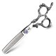thumbnail image 4 of Juego de tijeras de peluquería profesionales de 15 cm (6 pulgadas), tijeras de entresacar para barbero, acero inoxidable 440C., 4 of 4