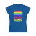 thumbnail image 4 of Pride Parade LGBTQ Pride Rainbow Flag Lesbian Gay Pride Ally Womens T Shirts, 4 of 8