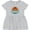 AC-Heather Grey, variant on Inktastic Dauphin Island Alabama Vacation Girls Baby Dress