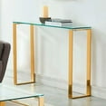 thumbnail image 4 of Heavenly Collection Table console dorée moyenne, 4 of 8