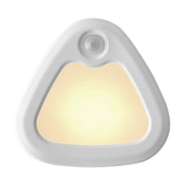 Meitianfacai Portable Human Body Sensor Infrared Sensor Night Light Lamp LED Induction Night Light for Kids Baby Bedroom Battery-Powered Wall Light,Closet Lights,Safe Lights