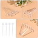 thumbnail image 3 of 4 cucharas de café transparentes, cucharas para café expreso de vidrio, utensilios de cocina duraderos, utensilios de té, 3 of 6