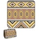 thumbnail image 1 of Mantas de picnic grandes de 60" x 80" de grosor, manta para exteriores, manta de playa, los mejores accesorios para acampar, mantas plegables impermeables, tapete para picnic (dorado), 1 of 4
