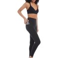 thumbnail image 2 of Danskin Women's High Rise Contour Legging (Black Salt, XXL), 2 of 6