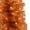 Orange, variant on 4.5 ft Pre-lit Green Tinsel Tree 160 Tips 70 UL Clear Incandescent Lights
