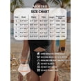 thumbnail image 7 of MOYIKO One Piece Swimsuits for Women Tummy Control High Waisted Bathing Suit Sexy V Neck Wrap Tie Back 1 Piece Swimsuit, 7 of 7
