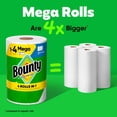thumbnail image 2 of Bounty Paper Towels Select-A-Size White, 6 Mega Rolls, 164 Sheets per Roll, 2 of 12