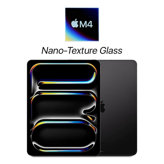 Restored 2024 Apple iPad Pro M4 13" MWRY3LL/A w/1TB & WiFi/Unlocked (Space Black) (Refurbished)