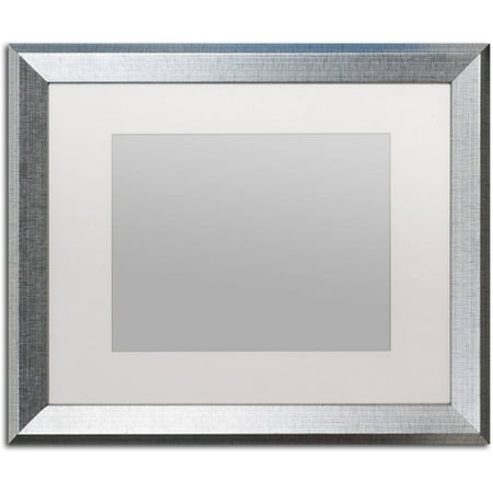 silver frame mat 11x14 16x20 trademark duty heavy fine walmart
