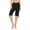 Black, variant on FAIWAD Capri Pants for Women Stretch High Waisted Knee Length Yoga Pants Summer Casual Drawstring Cropped Trouser