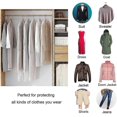 thumbnail image 5 of Garment Bags, [6 Pieces] Transparent Garment Cover, With ZipperWhite, 5 of 5