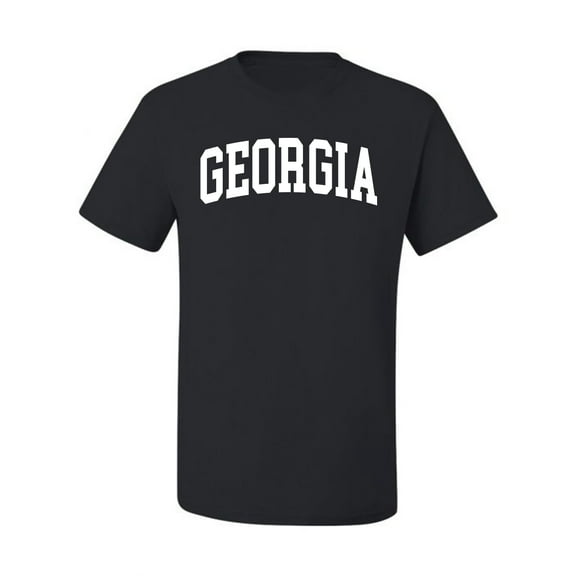 Wild Bobby State of Georgia College Style Men Tee
