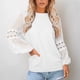 thumbnail image 3 of Jersey de manga larga para mujer, Camiseta de manga larga para mujer, Jersey de manga larga para mujer, Top con manga farol, el mejor de su clase, 3 of 5