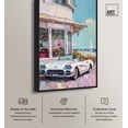 thumbnail image 2 of Classic Beach Store Canvas Fashion Art Prints by Art Remedy, Black Frame, 36 x 54, 2 of 7