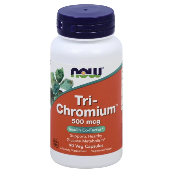 NOW Foods Tri-Chromium 500 mcg 90 Veg Caps