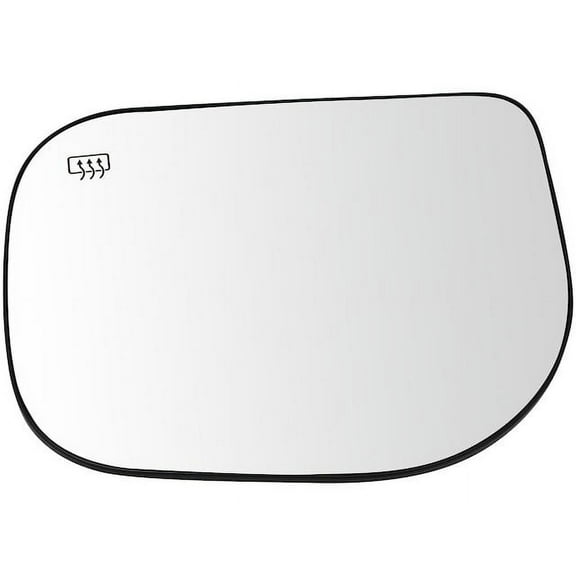 Left Door Mirror Glass - Compatible with 2011 - 2015 Nissan TITAN 2012 2013 2014