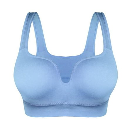 

Women Sport Bras Yoga Fitness Running Vest Underwear Padded Bra Crop Sports Workout Top Wireless Push Up Brassiere