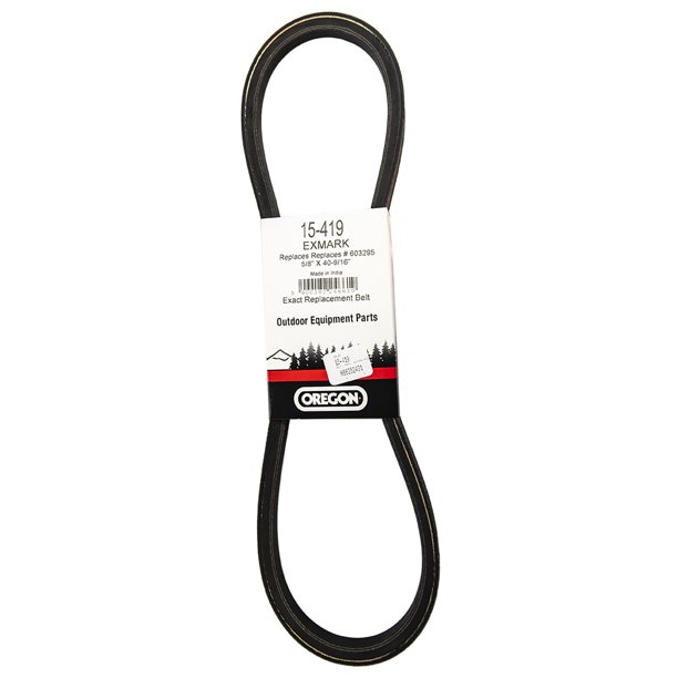Oregon 15419 Transmission Drive Belt Exmark Turf Tracer WalkBehind Mower 603295
