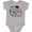AC-Heather Grey, variant on Inktastic My Cousin Graduated with Cap and Arrows Girls Baby Bodysuit