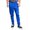 TR522 Royal Blue/White, variant on G-Style USA Men's Hip Hop Slim Fit Track Pants - Athletic Jogger with Side Stripe