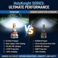 thumbnail image 6 of LUXSTER 2025 HolyKnight, 30000LM 55W H7 LED Headlight Bulbs, H7 Fog Light Bulbs, Super Bright, 6000K Cool White, Pack of 2, 6 of 8