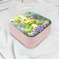 thumbnail image 5 of Leather Travel Jewelry Storage Box - Portable Jewelry Organizer - Hopper, 5 of 6
