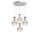 thumbnail image 5 of Candelabro de comedor de cristal de estilo europeo, candelabro Simple de tres cabezas para sala de estar, bar, escalera, pasillo, candelabro pequeño, 5 of 5