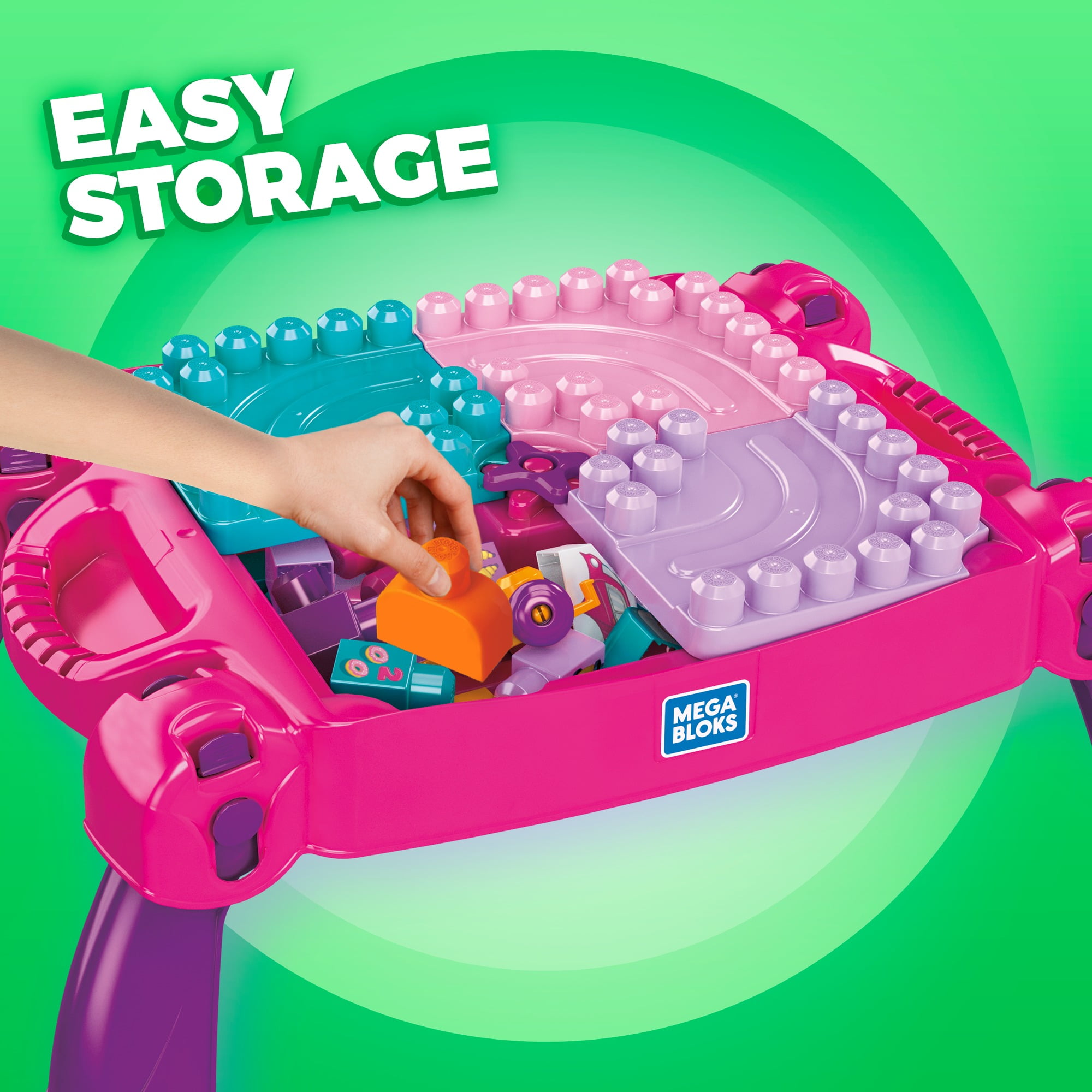mega bloks table pink