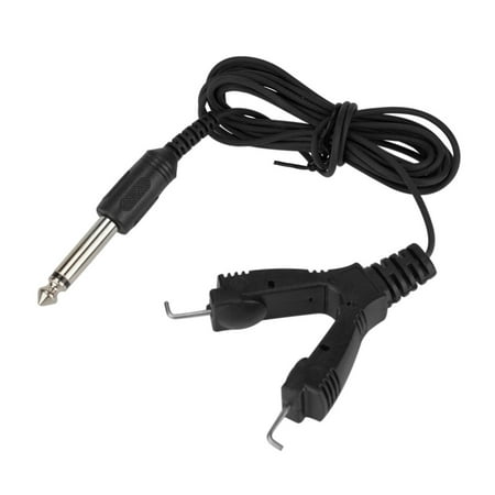 

FleinngHoz 75 Inch Clip Cord Permanent Makeup Painting Replaceable Hook Line Copper Wire Anti-wind Reusable Cable Body Art Accessory