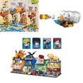 thumbnail image 1 of Bandai Naruto Street View Bricks Uchiha Itachi Pirate Ship Luffy THOUSAND SUNNY GOING MERRY Children's Building Block Toys zhangyuxiang LED, 1 of 2