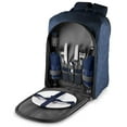 thumbnail image 2 of Picnic Time PT-Colorado Picnic Backpack, Cooler Backpack with Picnic Set, Insulated Picnic Bag, Navy Blue, 2 of 5